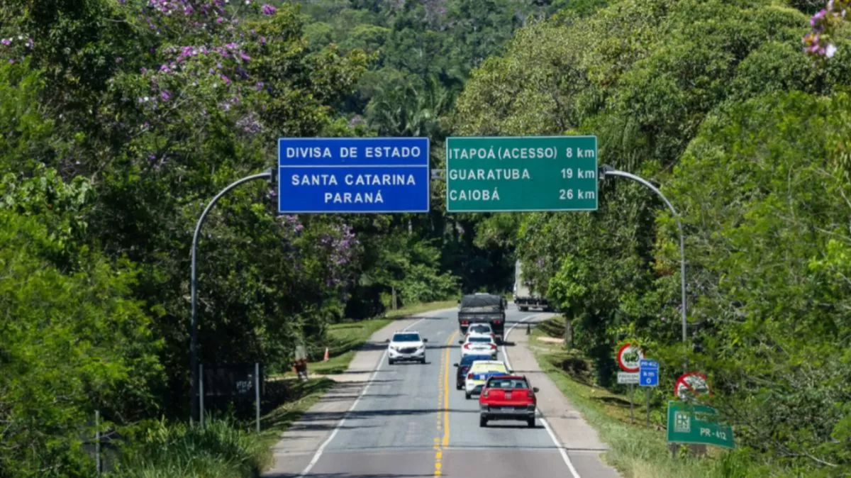 SC e PR firmam convênio de R$ 365 milhões para duplicação de rodovias na divisa entre os estados