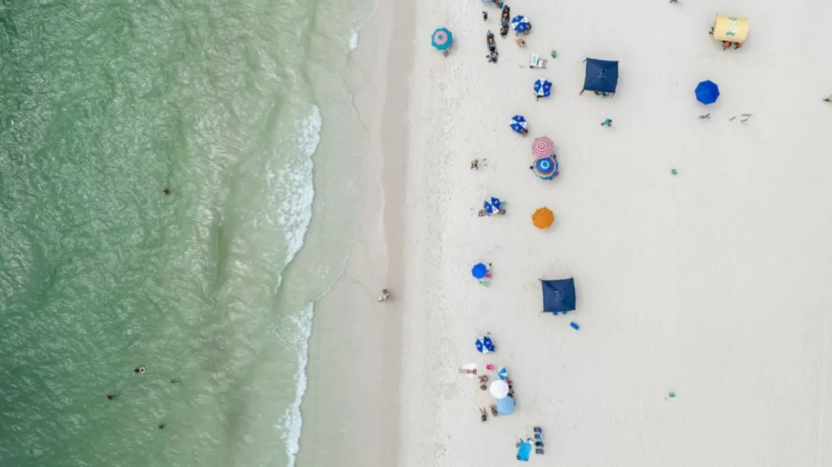 IMA aponta que mais de 75% das praias de Santa Catarina estão próprias para banho nesta semana