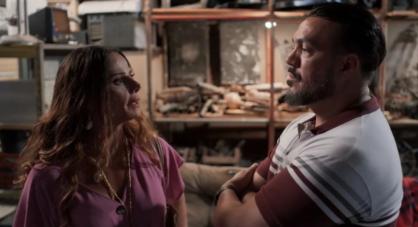 Como será cena de beijo de Belo e Viviane Araújo em ‘Três Graças’