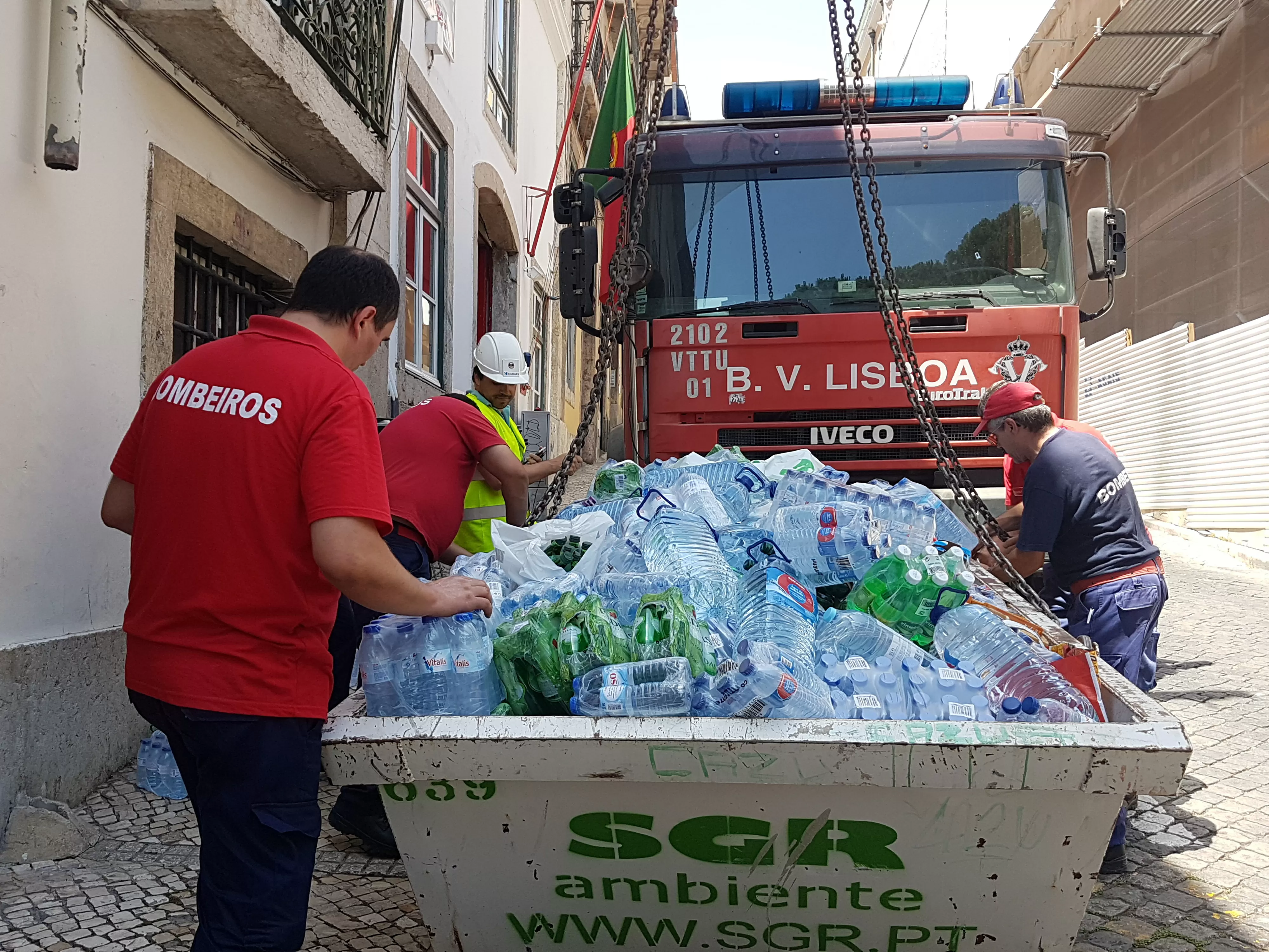 Já não são necessários mais bens alimentares e de higiene em Leiria