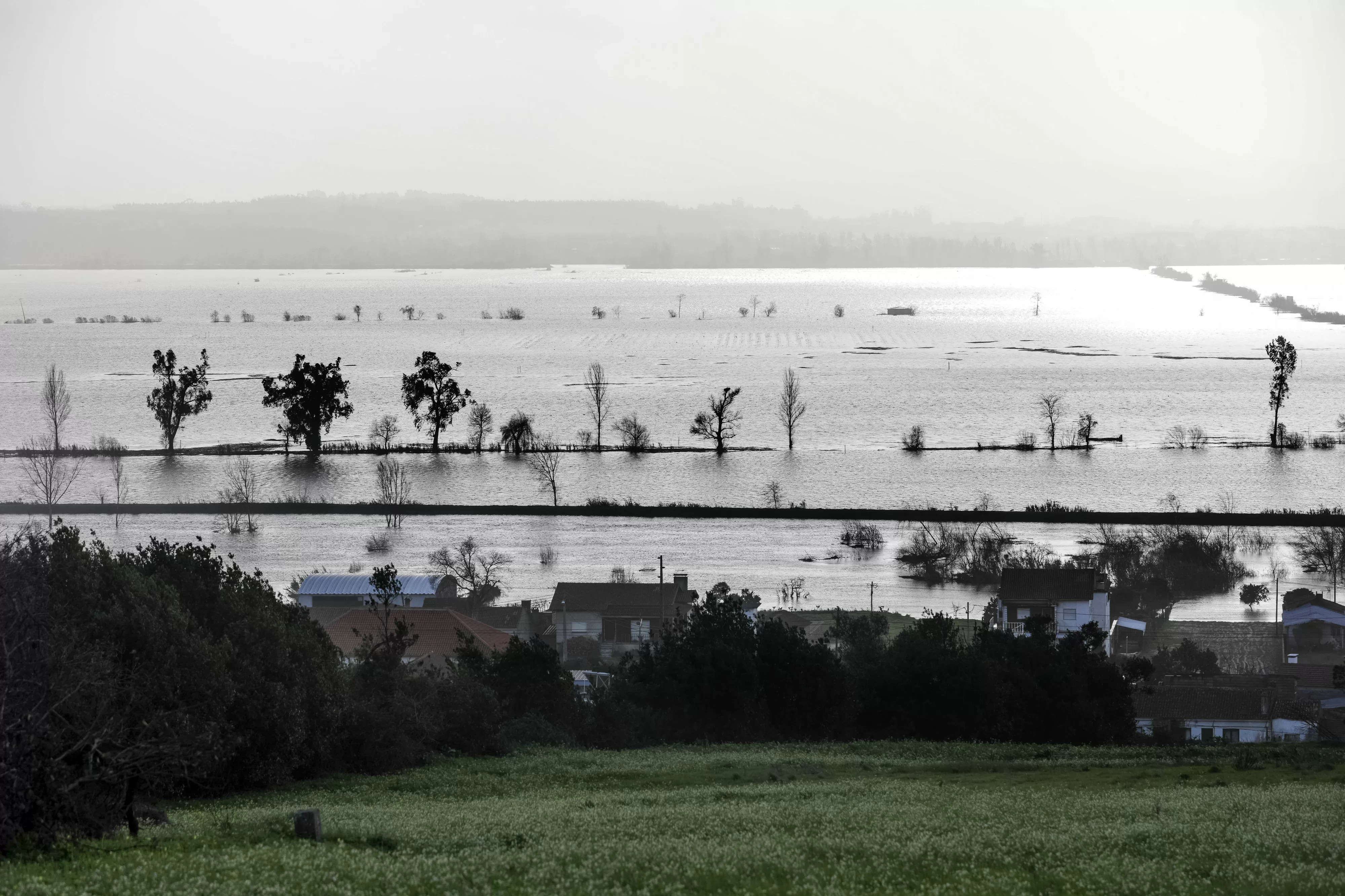 Dique da Ponte dos Casais rompe em Coimbra. A1 cortada nos dois sentidos