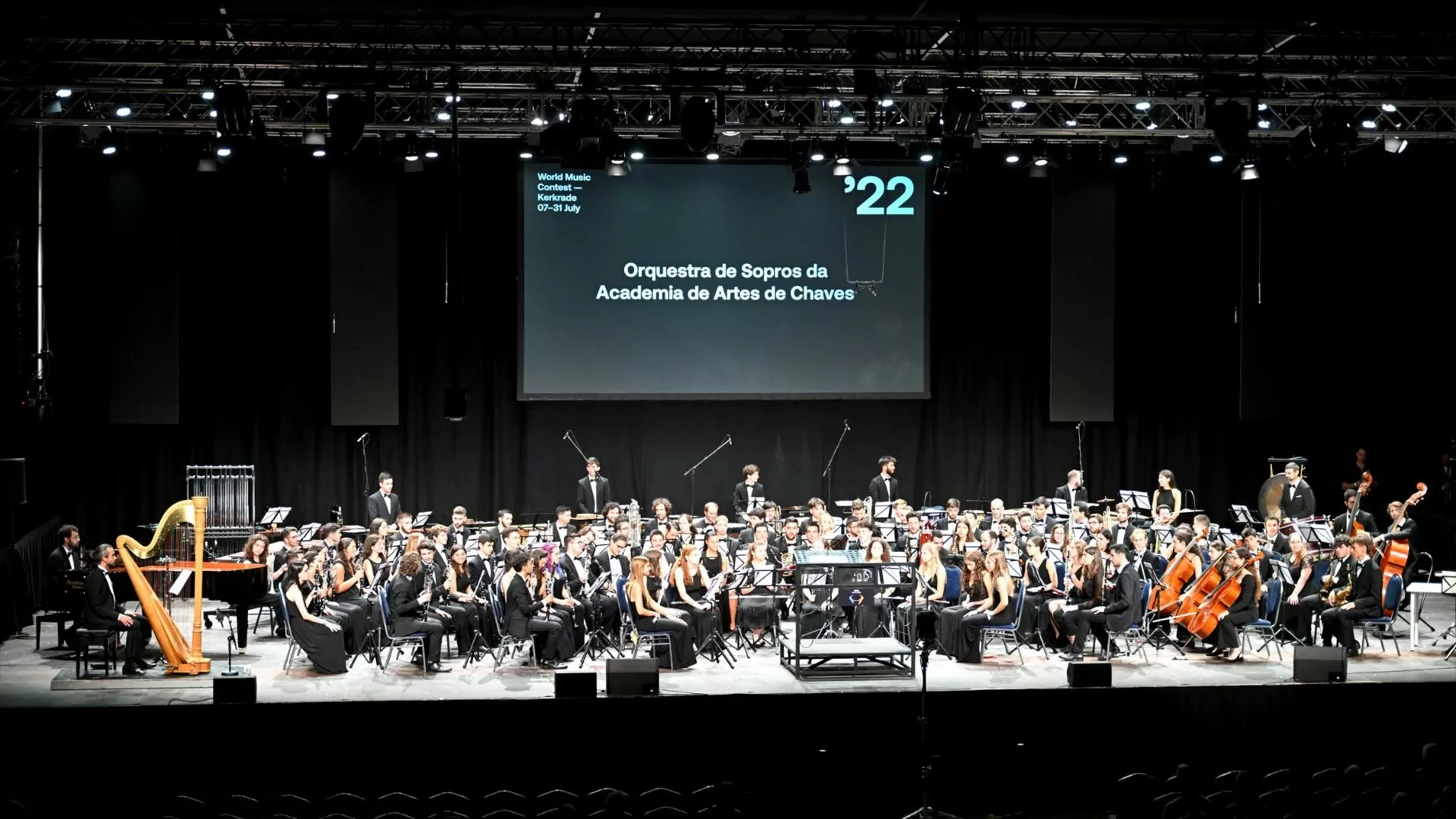 Orquestra de Sopros da AAChaves apresenta “GAUDIA” no Quarteirão Cultural