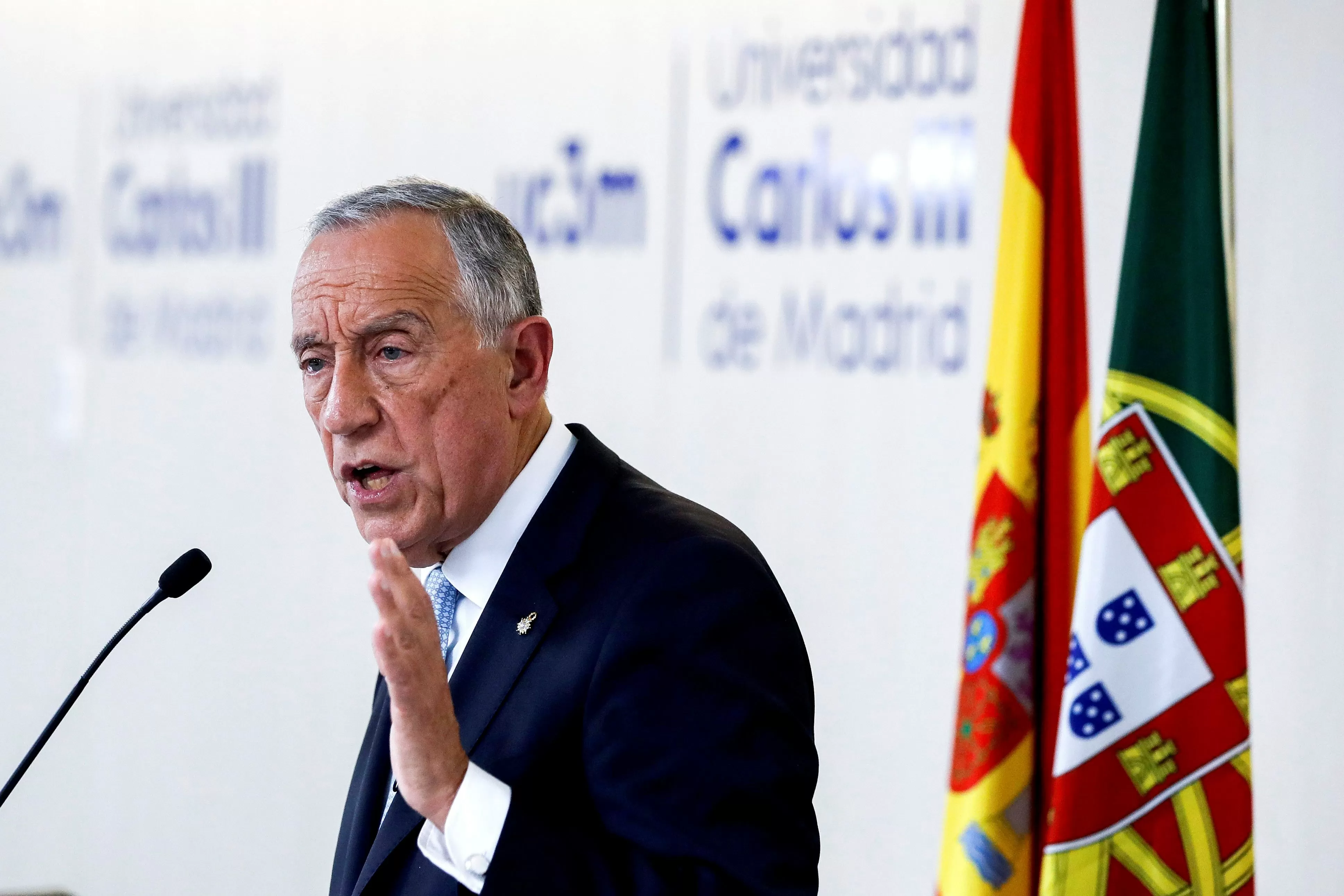 Marcelo saúda "ambiente interpartidário" e de "transição presidencial" em relação a apoios do mau tempo