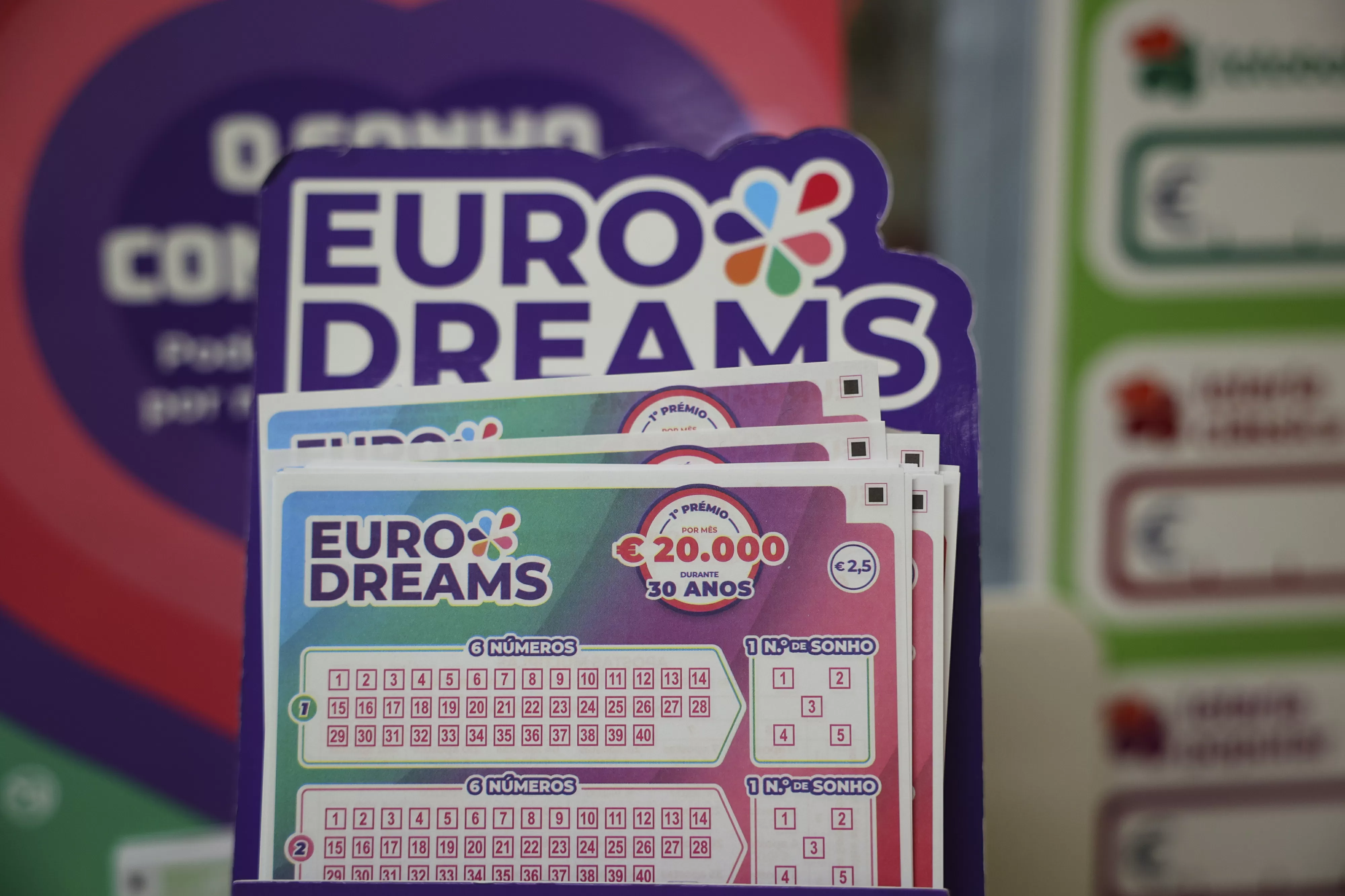 Comece fevereiro com o Eurodreams. São 30 mil euros mensais
