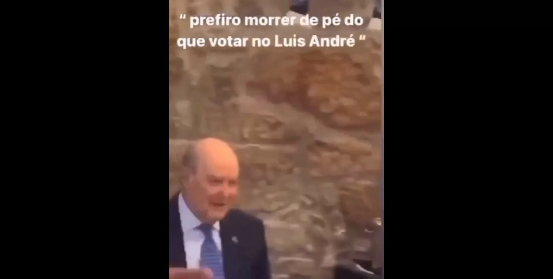 "Prefiro morrer de pé do que votar Luís André". Pinto da Costa emocionado