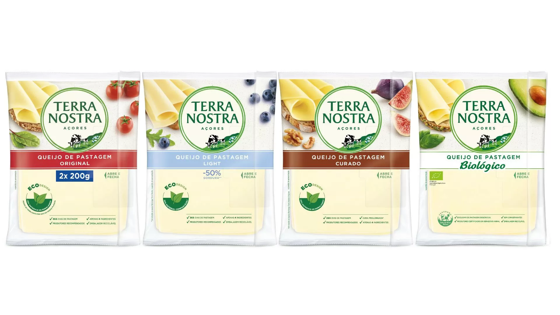 Já reparou nas embalagens da Terra Nostra? Estão mais amigas do ambiente