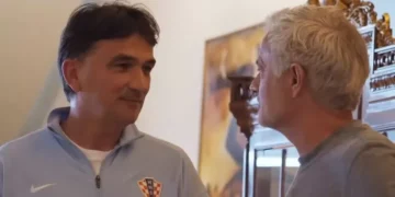 Seleção da Croácia contou com visita especial (e em português) no estágio