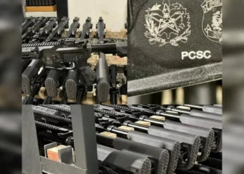 Polícia Civil de SC recebe 145 fuzis israelenses de alta performance