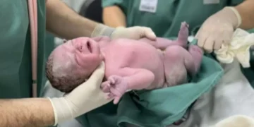 Eloá é o primeiro bebê de 2025 a nascer em Indaial