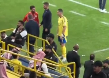 Polémica? Gesto de Cristiano Ronaldo após substituição dá que falar