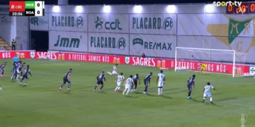 Foi desta forma que Alanzinho complicou a vida do Boavista