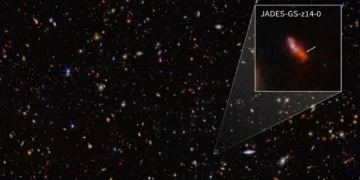 Astrónomos detetam oxigénio na galáxia mais distante conhecida