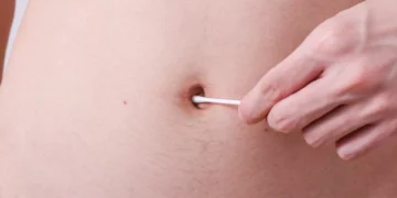 Será que está a limpar o umbigo da forma correta?