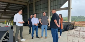 Timbó destaca avanços ambientais em reunião com secretário estadual