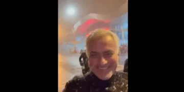 Após vitória, Mourinho teve de lutar contra… a neve