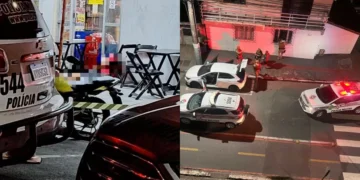 Homem é morto a tiros na frente de bar de Balneário Camboriú; polícia suspeita de acerto de contas