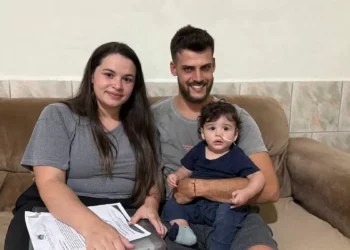Bebê de um ano enfrenta doença rara e família organiza pedágio solidário em Timbó