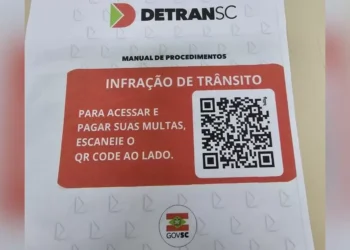 Detran alerta para golpe da falsa multa no parabrisa do carro em Santa Catarina