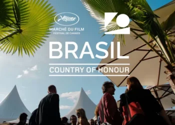 A caravana da delegação brasileira rumo ao Festival de Cannes 2025