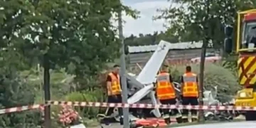 Avião turístico cai em França. Os três ocupantes morreram