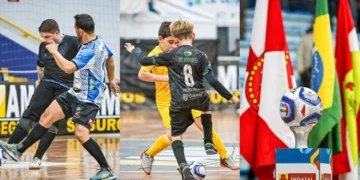 Abertura do 13º Campeonato Indaialense de Futsal movimenta o Ginásio Sérgio Luiz Petters