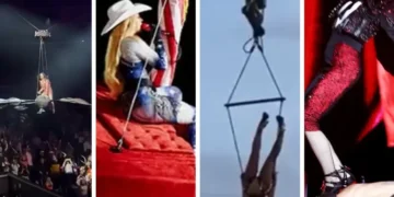 Os cantores em sufoco na armadilha de seus shows: queda livre nos palcos