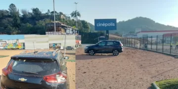 Carro de feirão é o único danificado após vazamento de gás em Blumenau