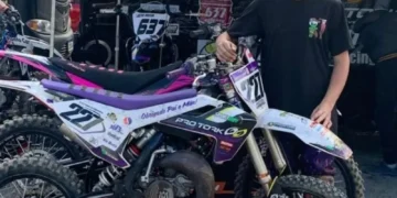 Talento na trilha: João Gabriel, de Indaial, conquista pódios e mostra força no Velocross Catarinense