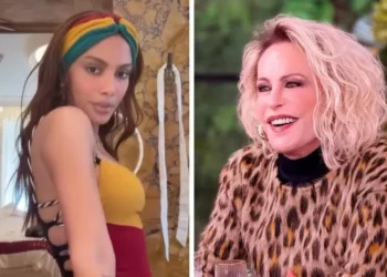 Ana Maria Braga debocha da mudança no rosto de Anitta