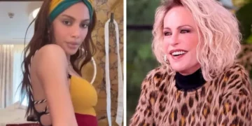 Ana Maria Braga debocha da mudança no rosto de Anitta