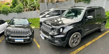 Polícia Civil recupera carro roubado no Rio de Janeiro circulando em Blumenau