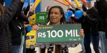 Com R$ 19,90, Leila muda de vida e fatura R$ 100 mil no Caminhão Premiado Havan