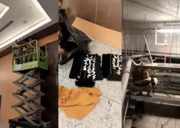 Do cofre ao forro: ladrão passa a noite escondido após furto milionário em shopping de Chapecó