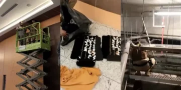 Do cofre ao forro: ladrão passa a noite escondido após furto milionário em shopping de Chapecó
