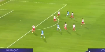 Para ver e rever. Ex-Vitória SC brilha na Champions com esta obra de arte