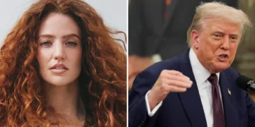 A irritação de cantora de meme do TikTok com vídeo anti-imigração de Trump