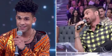 O ‘climão’ entre Lucas Leto e Cauã Reymond no ‘Domingão do Huck’