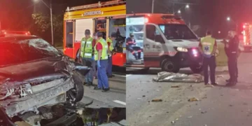 Dois acidentes na Rua Bahia, em Blumenau, deixam três mortos