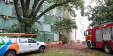 Incêndio em Ministério das Mulheres em Brasília deixa seis feridos