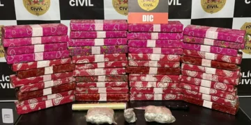 Civil apreende 37 kg de maconha dentro de apartamento no bairro Badenfurt, em Blumenau