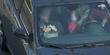 Para flagrar uso de celular ao volante, PRF usa drones com zoom de 56x na BR-101, em SC, durante Natal e Ano Novo