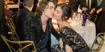 ‘Par de jarro’: o porquê dos looks laranja de Timothée e Kylie