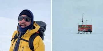 Will Smith visita centro de pesquisas brasileiro na Antártica
