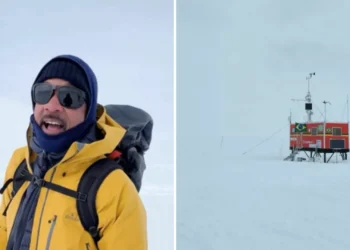 Will Smith visita centro de pesquisas brasileiro na Antártica