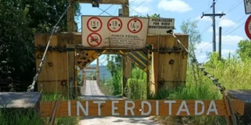 Prefeitura de Indaial anuncia interdição da Ponte Pênsil do Warnow para manutenção