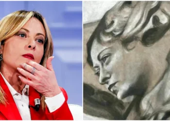 Restauro polémico: descubra as diferenças entre Meloni e um fresco retocado
