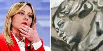 Restauro polémico: descubra as diferenças entre Meloni e um fresco retocado