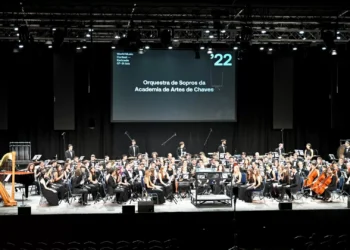 Orquestra de Sopros da AAChaves apresenta “GAUDIA” no Quarteirão Cultural