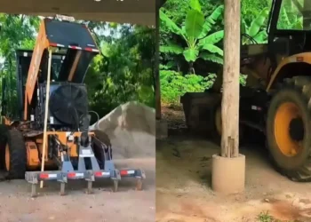 Vereador fiscaliza denúncia e encontra duas máquinas de patrolamento paradas há meses em Blumenau