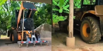 Vereador fiscaliza denúncia e encontra duas máquinas de patrolamento paradas há meses em Blumenau